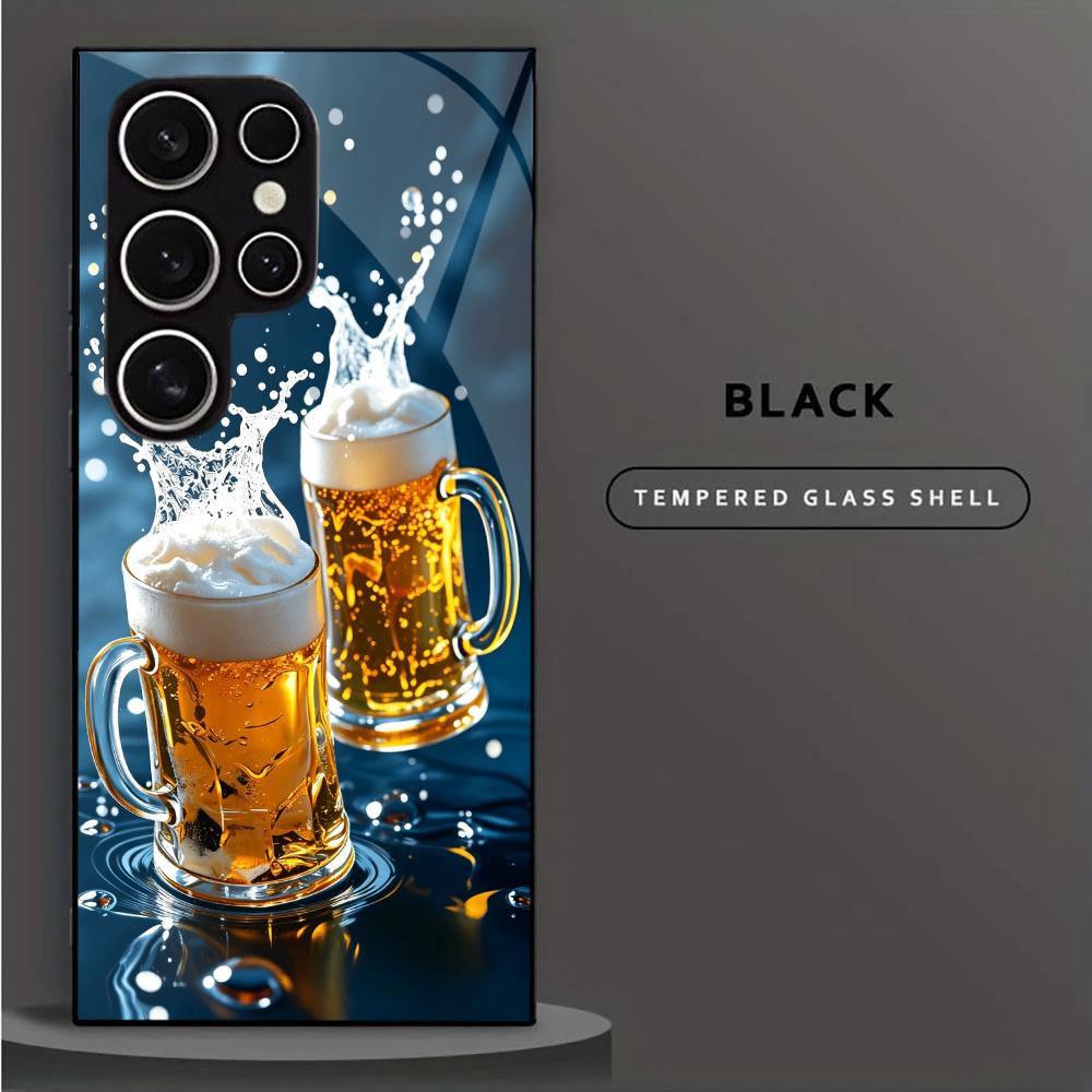 Beer & Wine Downtown - New Fun Beer Pattern glass phone