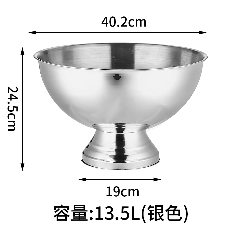 Large Stainless Steel Ice Buck - огляд і ціна Wine With Beer Cocktail
