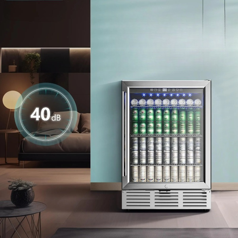 Beverage Refrigerator 24Inch 1 - огляд і ціна Wine And Beer Undercounter Fridge