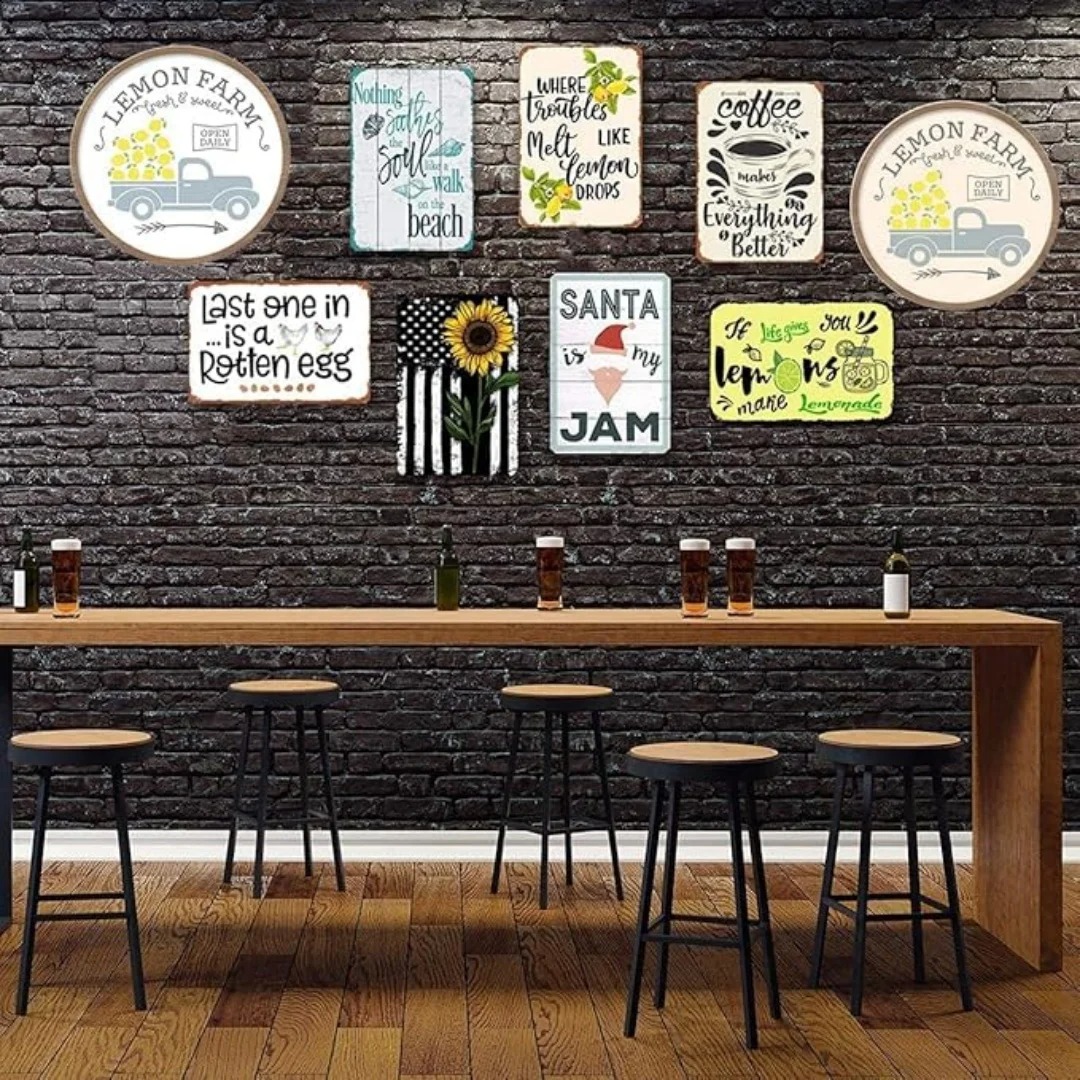 CIFbuy Basement Bar Metal Sign - огляд і ціна Wine Beer Name