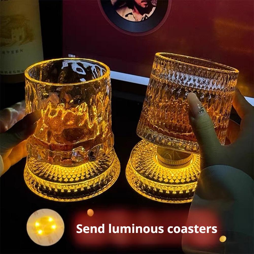 Rotating Whiskey Glass Creativ - огляд і ціна Wine With Beer Cocktail