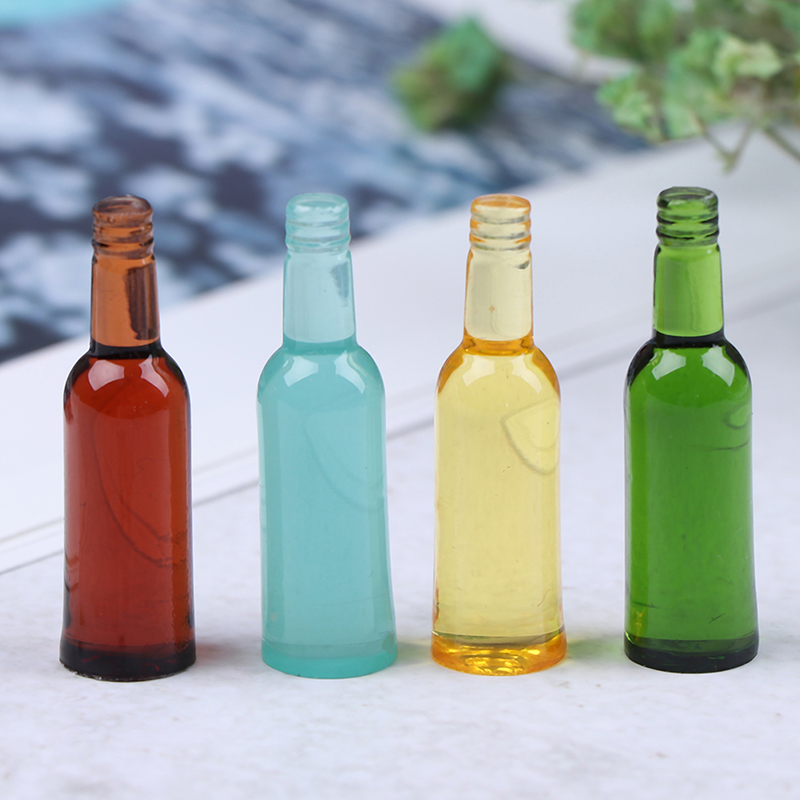 6pcs 1:12 Dollhouse Miniature  - огляд і ціна Wine Beer And