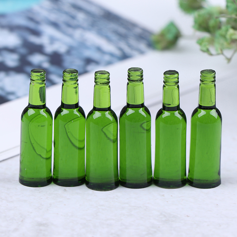 6pcs 1:12 Dollhouse Miniature  - огляд і ціна Wine Beer And