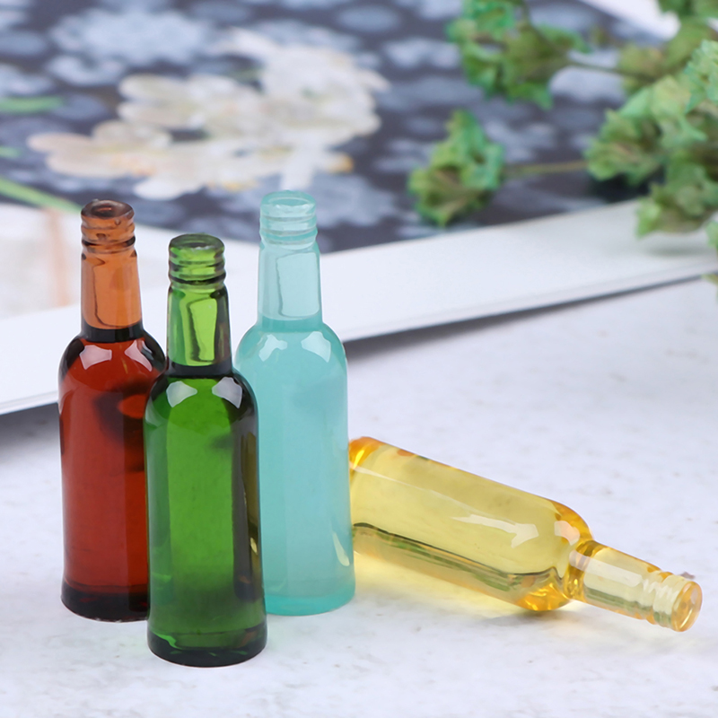 6pcs 1:12 Dollhouse Miniature  - огляд і ціна Wine Beer And