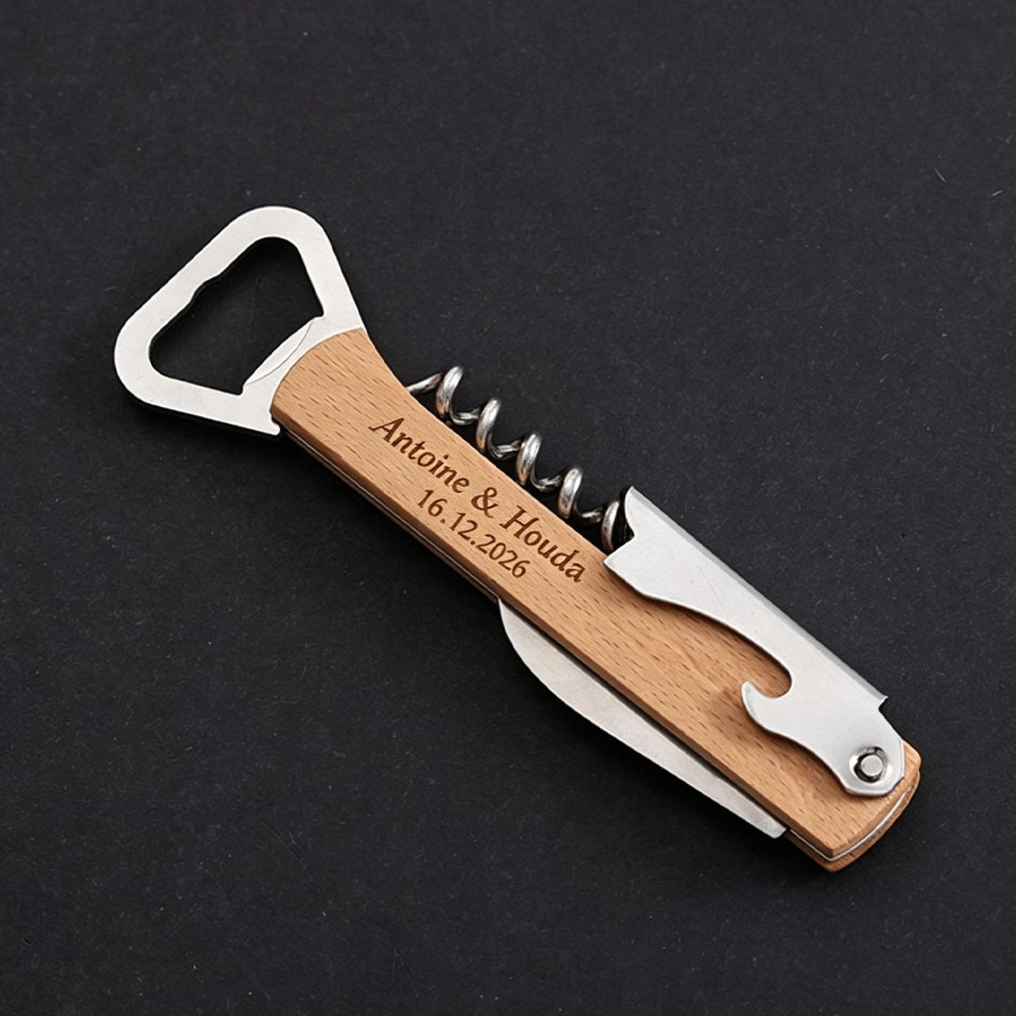 20pcs Personalized Engraved Wo - огляд і ціна Wine Beer Name