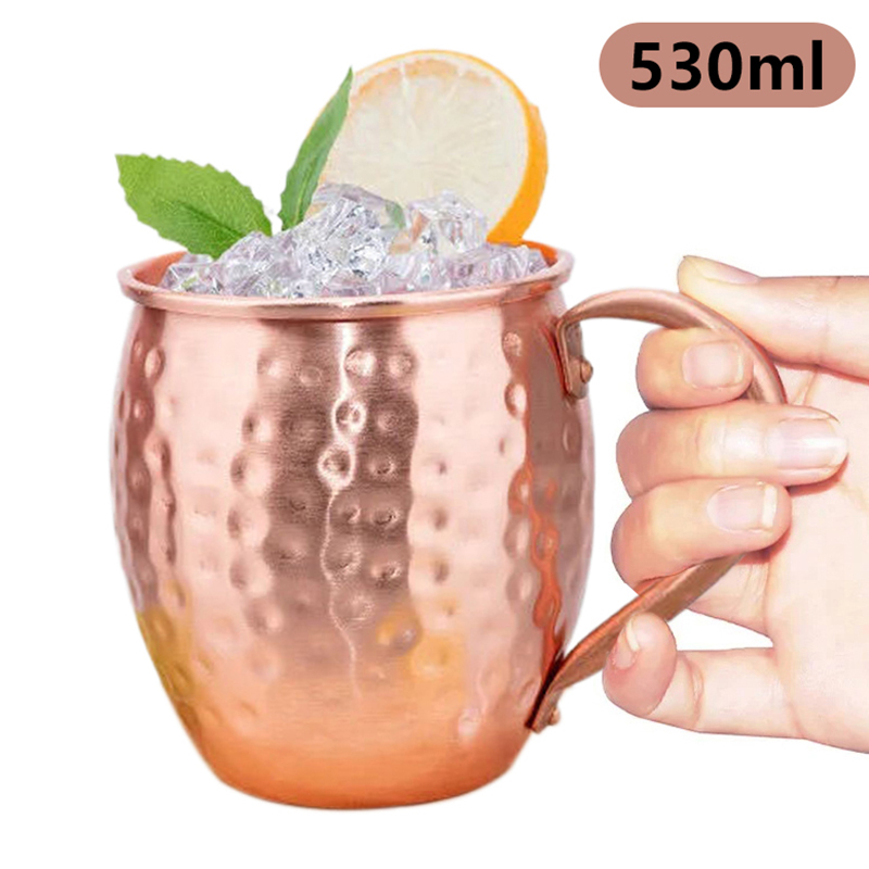 【F】530ml 100% Copper Moscow Mu - огляд і ціна Wine With Beer Cocktail