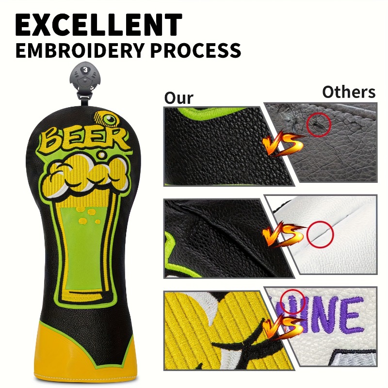 Golf Club Head Cover - Beer Mu - огляд і ціна Beer & Wine Downtown