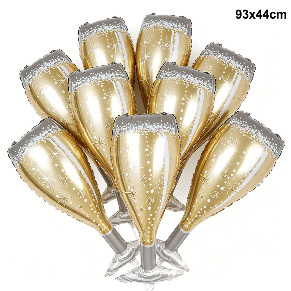 5/10/30Pcs Gold Champagne Wine - огляд і ціна Wine Beer Whiskey Year