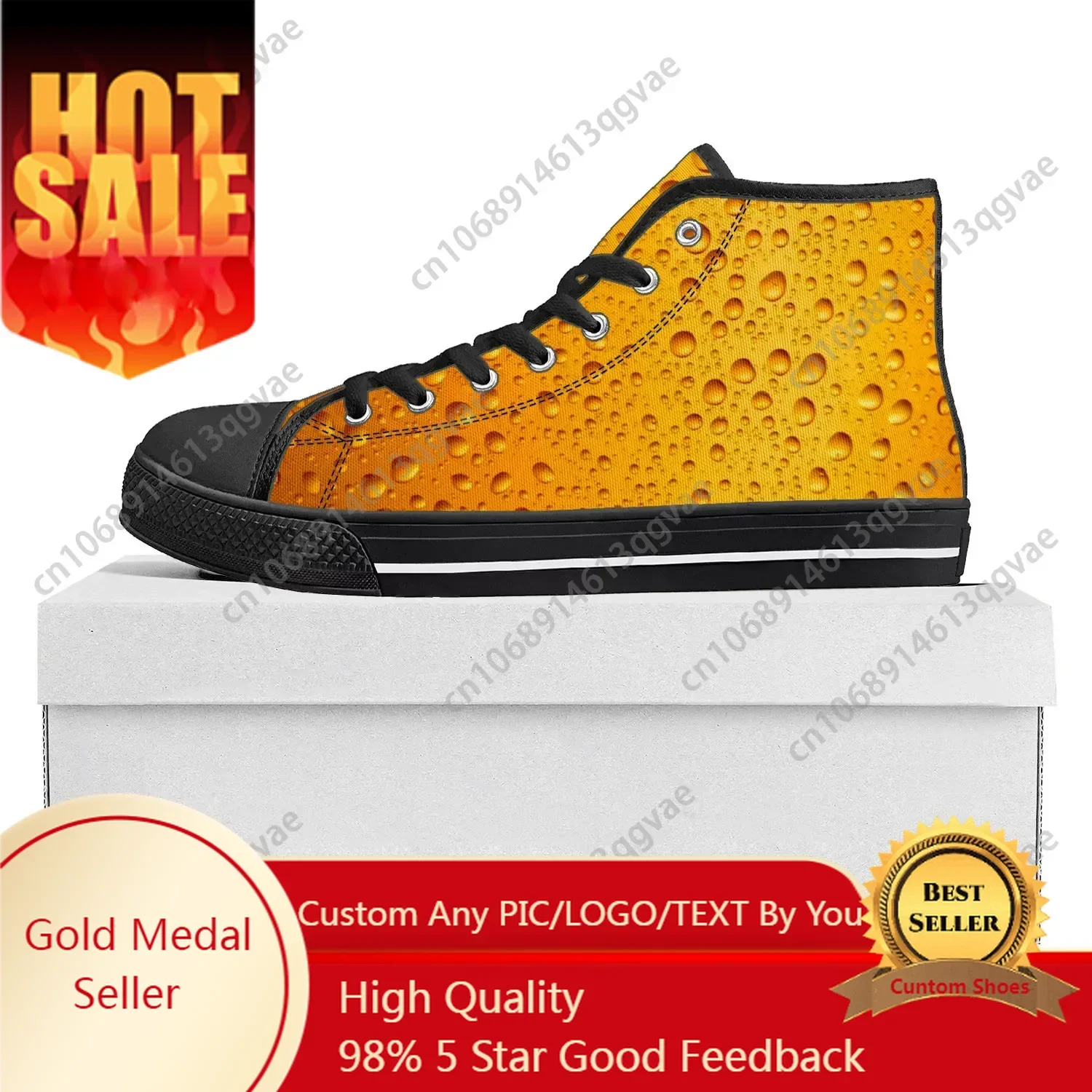 Beer Unisex 3D Print High Top  - огляд і ціна Beer & Wine Downtown