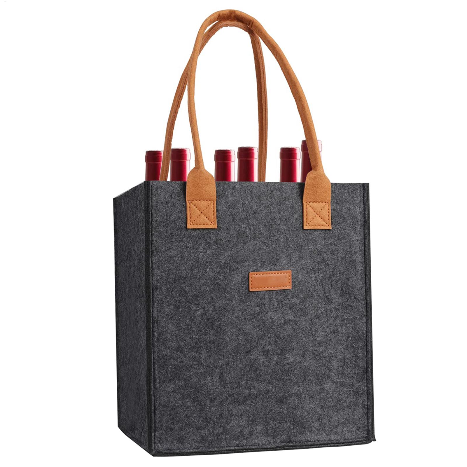 Wine Glass Tote Bag 6 Partitio - огляд і ціна Beer Wine Grocery