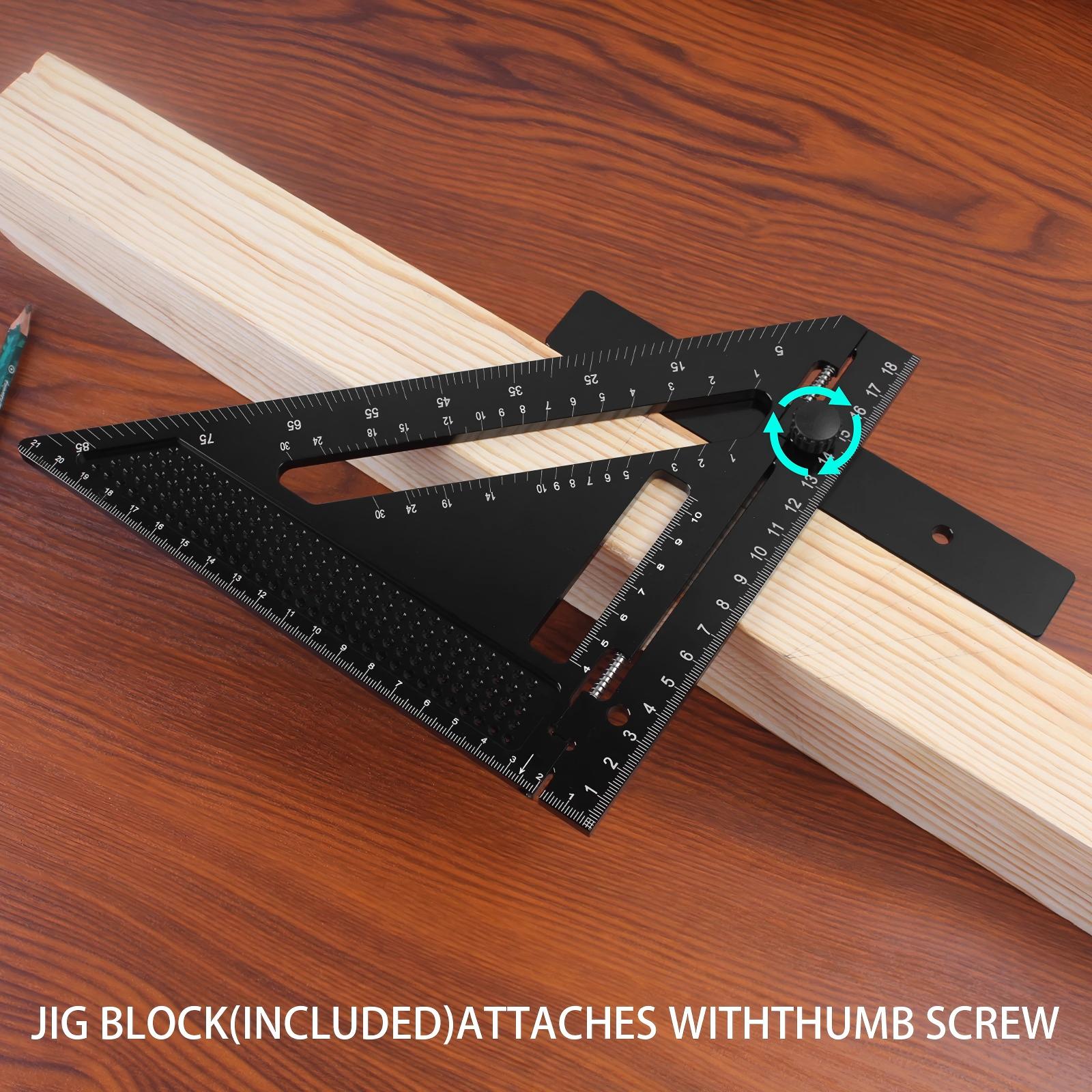 21CM Carpenter Square with Jig - огляд і ціна Spirit Measure Jigger
