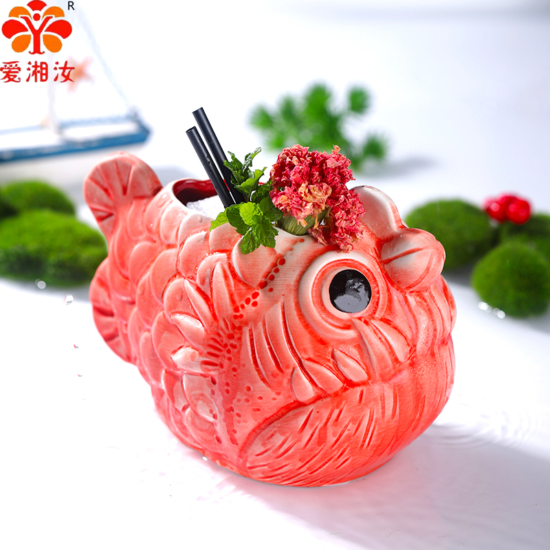Cute Lantern Fish Cocktail Gla - огляд і ціна Wine With Beer Cocktail