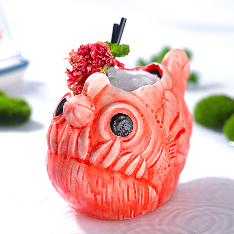 Cute Lantern Fish Cocktail Gla - огляд і ціна Wine With Beer Cocktail